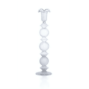 Image showing the Horus Candlestick, H29cm, Clear product.