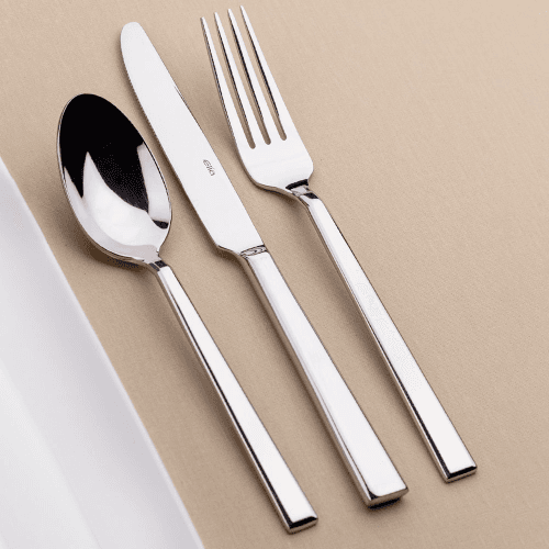 Image showing the Cosmo 24 piece cutlery set, Mirror Finish Polished product.