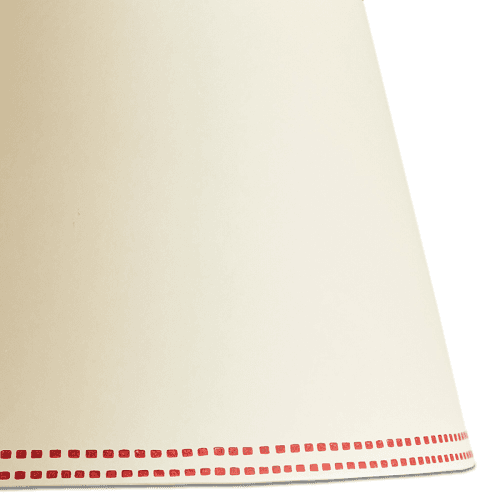 Image showing the Straight empire Shade, 30cm, scarlet tracks product.