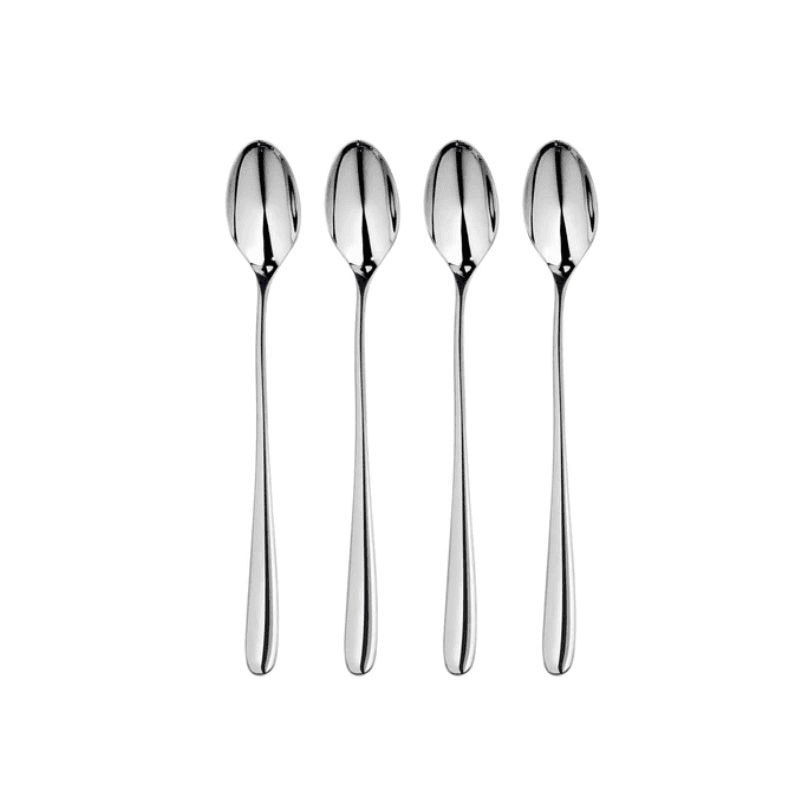 Arden Bright Long Handled Spoon, Set of 4