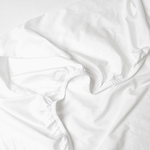 Image showing the The Perfect 300 Thread Count Deep Fitted Sheet, Double, White product.