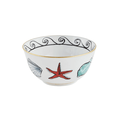 Image showing the Il Viaggio Di Nettuno Rice Bowl, D11cm, White product.