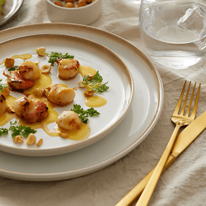 Gastro Plate, D27cm, Cream