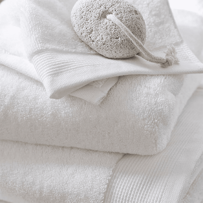 Luxe Supima Bath Towel, 70 x 125cm, White