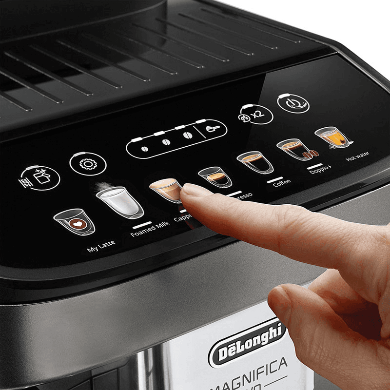 Magnifico Evo Bean to Cup Coffee Machine, Titanium