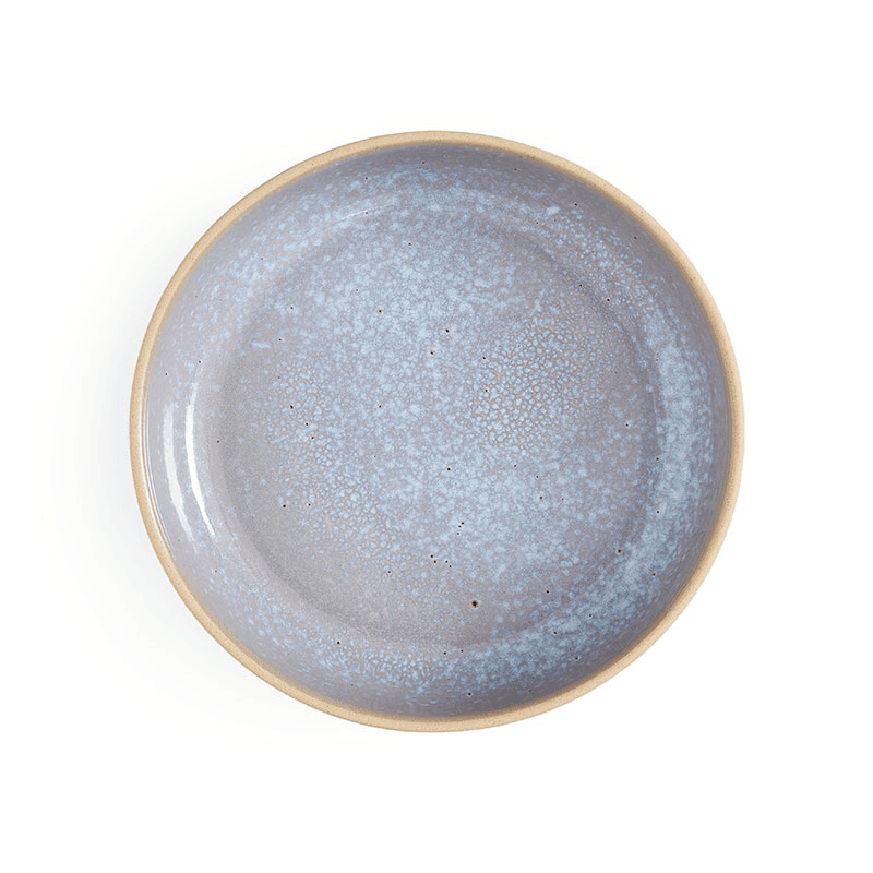 Minerals Set of 4 Low Bowls, D22cm, Aqua