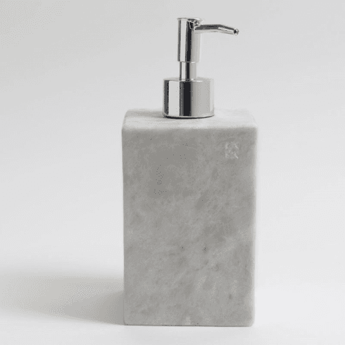 Image showing the Mandalay Soap Dispenser, 19.5 x 8.5cm, Marble product.