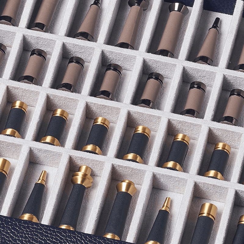 Luxe Chess Set, L30 x W30cm, NavyPebble