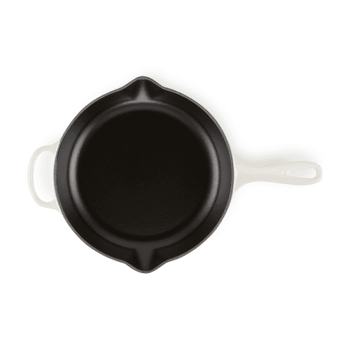 Image showing the Signature Cast Iron Skillet with Metal Handle, 26cm, Meringue product.