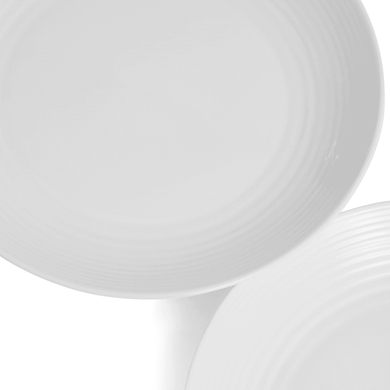 Gordon Ramsay Maze Set of 4 Plates, D28cm, White