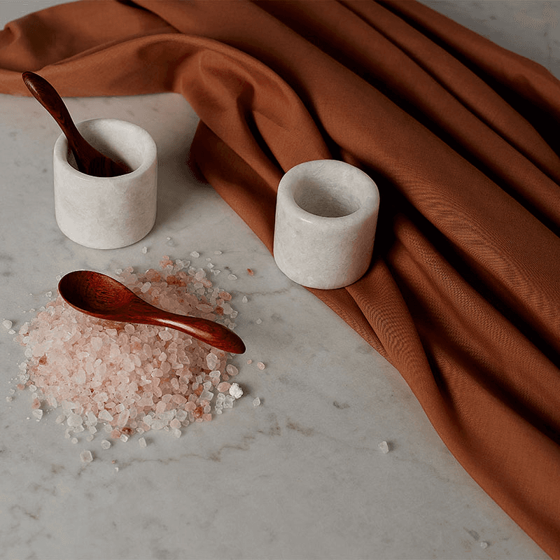 Mandalay Set of 2 Pinch Pots, D7cm, Marble