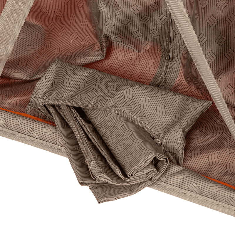 Ulisse Expandable Suitcase, H79 x L53 x W31cm, Orange