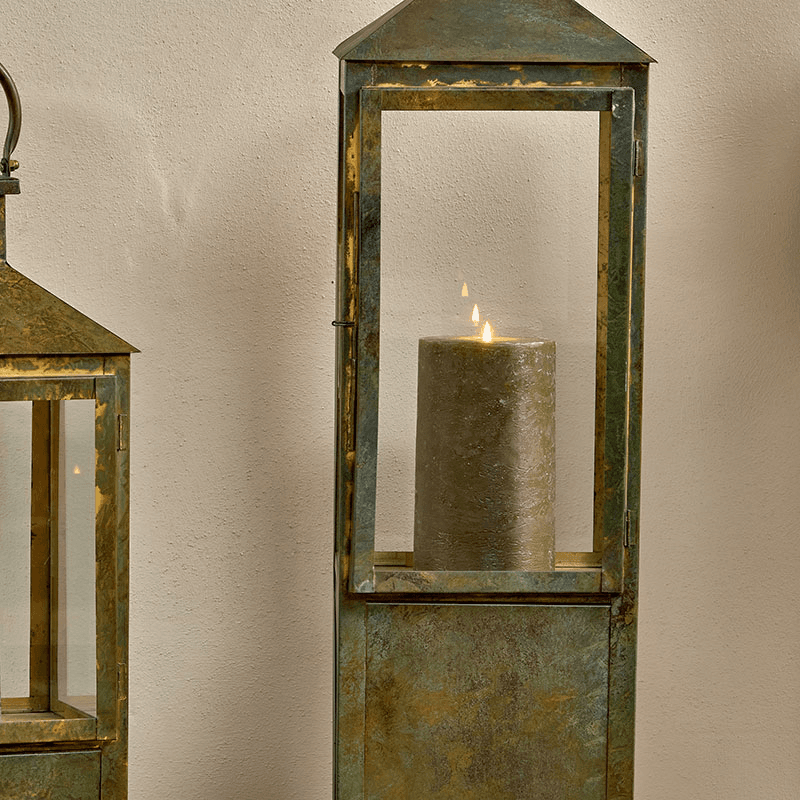 Asharu Lantern, H88cm, Antique Patina