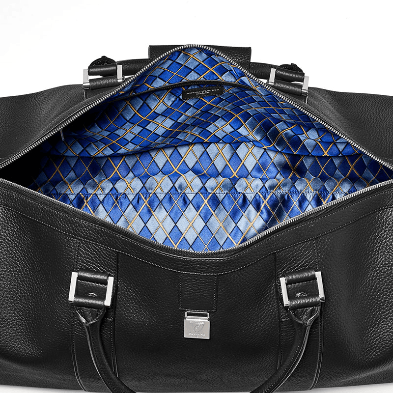 Boston Travel Bag, Black Pebble
