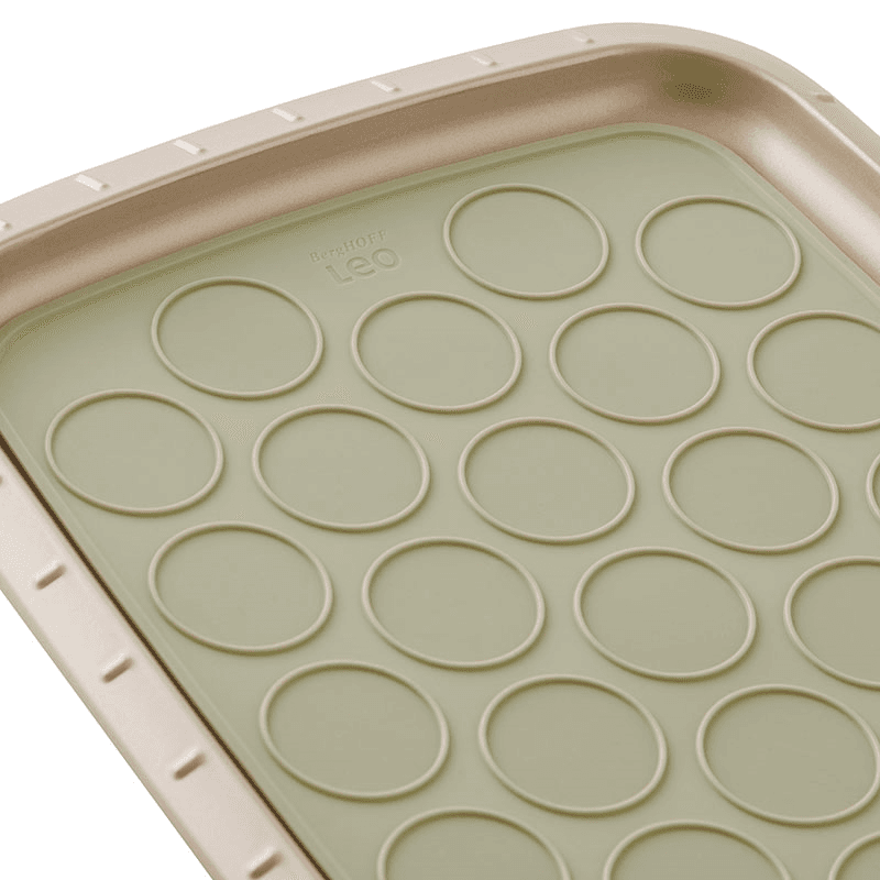 Leo Balance Silicone Cookie Baking Mat, Carbon Steel