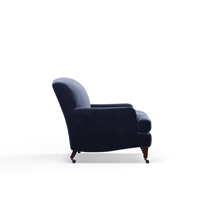 Coleridge Three Seater Sofa, Sapphire