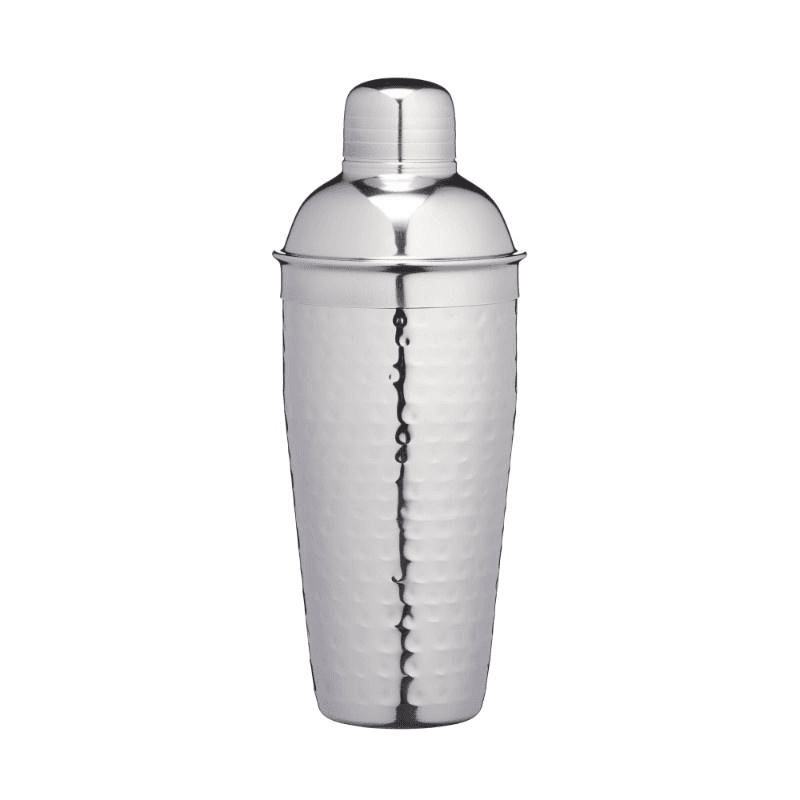 Luxury Cocktail Shaker, 700ml, Hammered Metal