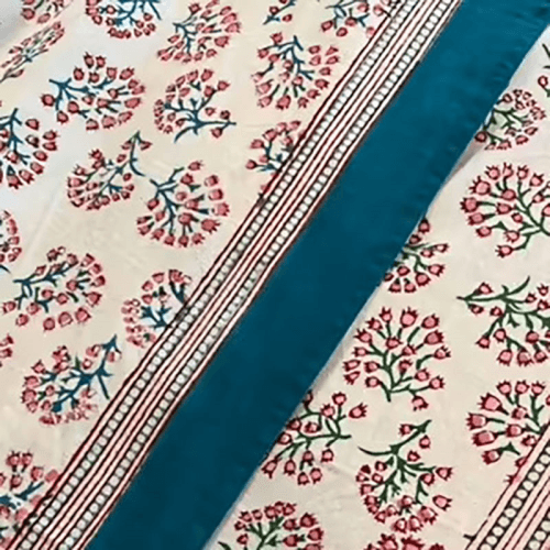 Image showing the Periwinkle Tablecloth, 170 x 270cm, Teal product.