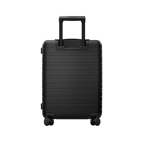 Image showing the M5 Essential Cabin Suitcase, H55 x W20 x L40cm, Black product.