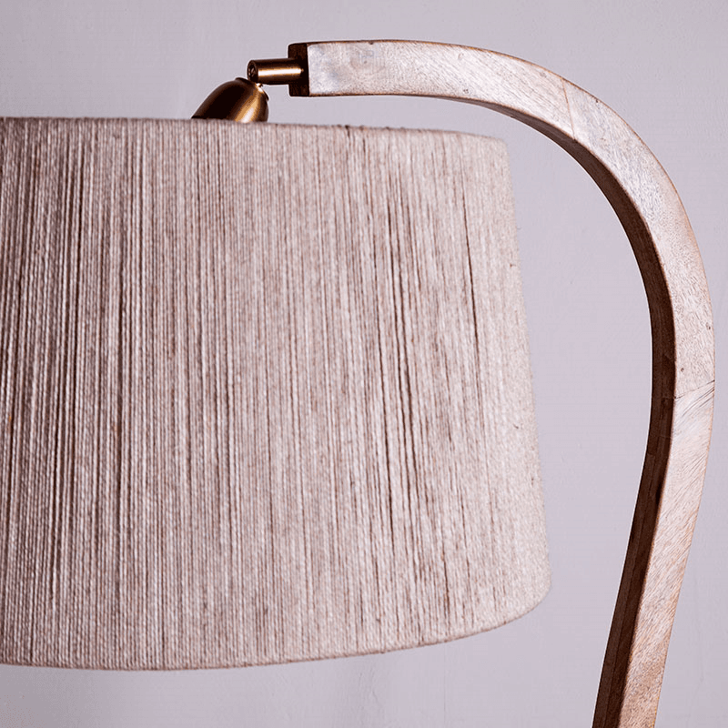 Namira Floor Lamp, H153cm, Mango Wood