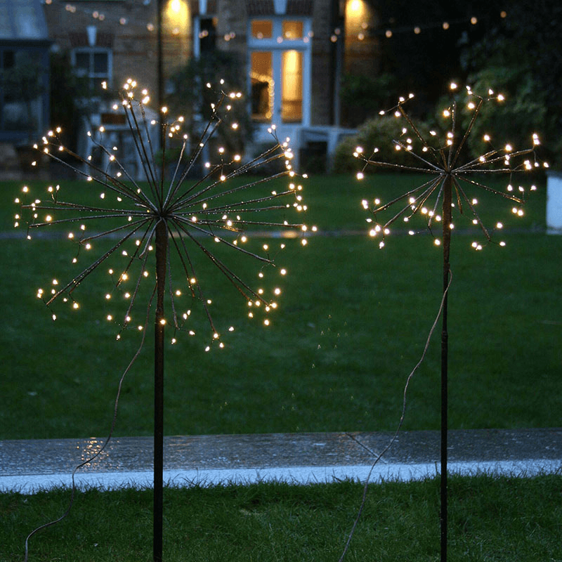 Dandelion Outdoor Light, H100cm, Black