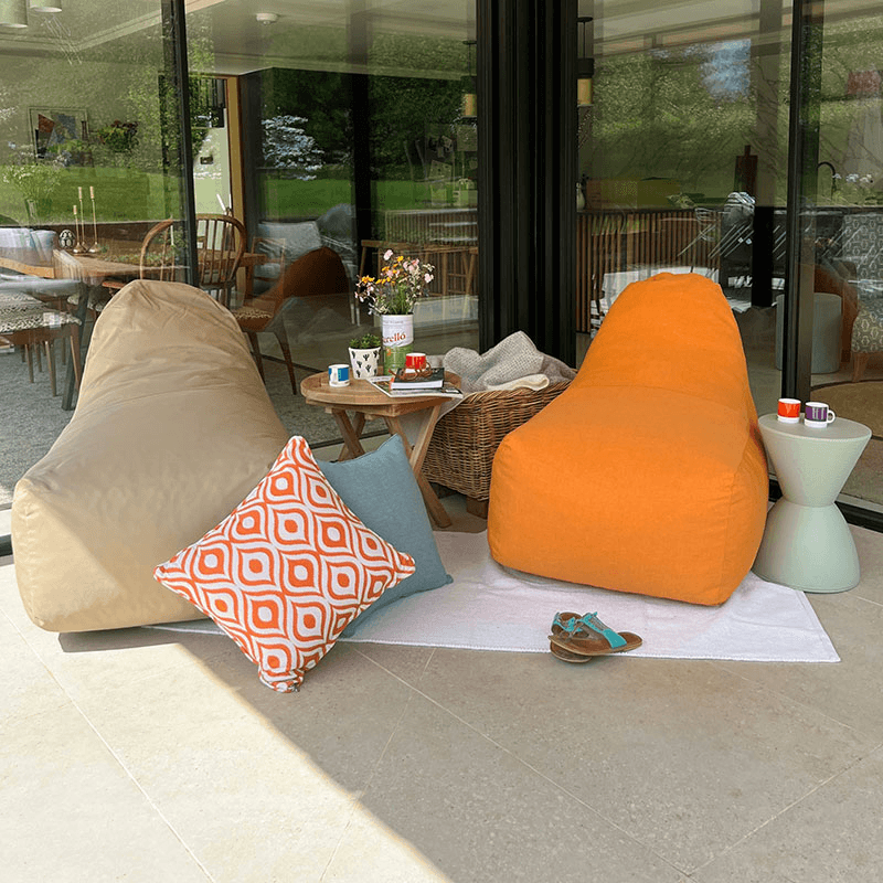 Beanbag Style Chair, Stone