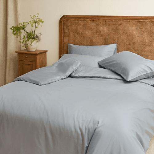 Image showing the Original Sateen  Duvet Cover, Superking, Nordic Sky product.