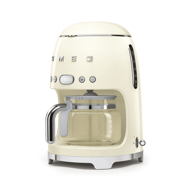 Drip Filter Coffee Machine, 1.4L, Cream