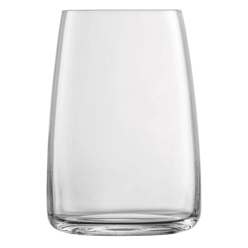 Image showing the Vivid Senses Set of 4 Crystal Tumblers, 500ml, Clear product.