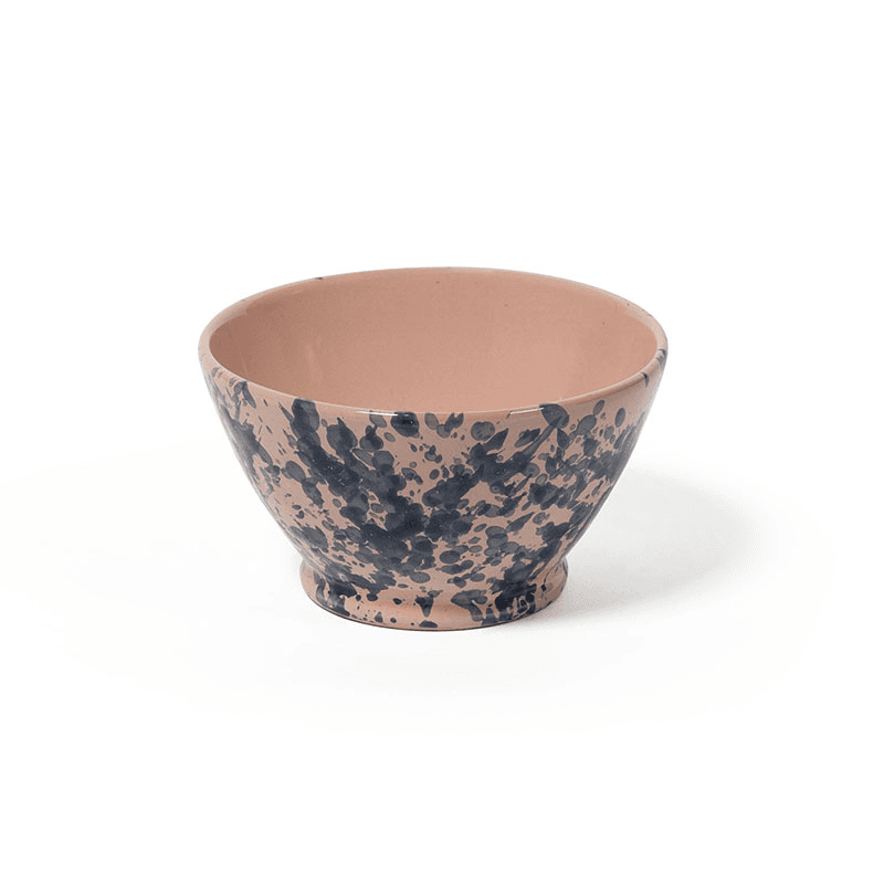 Splatter Bowl, D15cm, Blue and Pink
