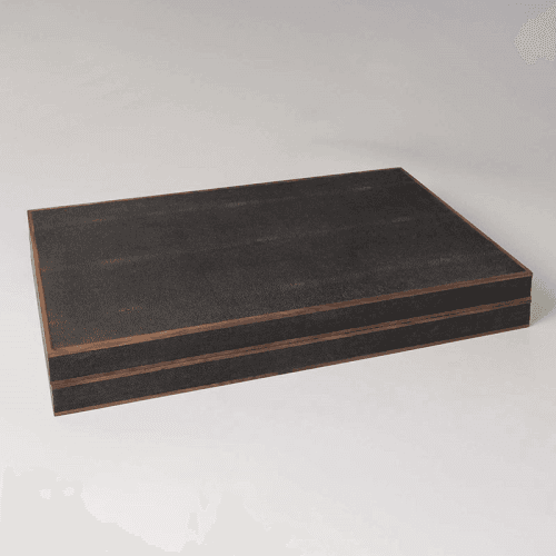 Image showing the Backgammon Board, 54 x 34cm, Seal Brown Shagreen product.