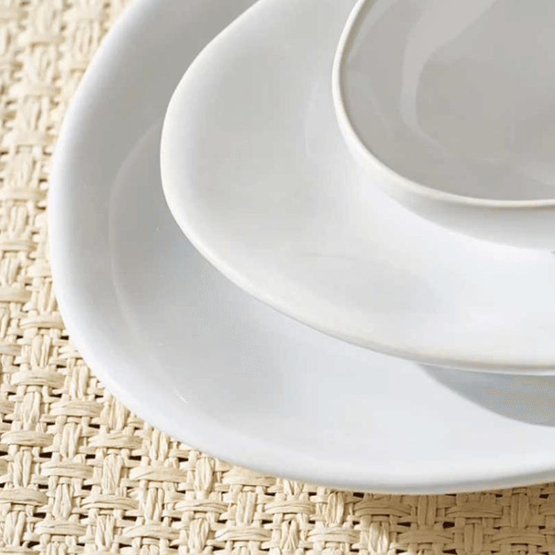 Portobello Set of 3 Serving Bowls, White