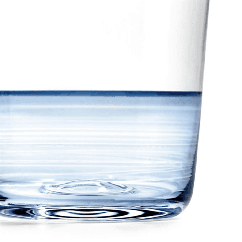 Image showing the 1815 Glass Set of 4 Tumblers, 350ml, Blue product.