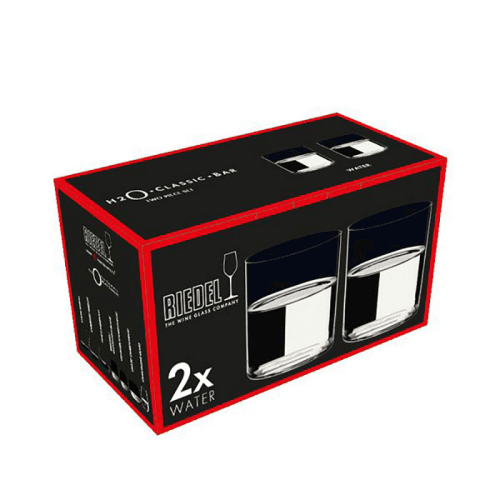 Image showing the H2O Pair of water tumblers, H8 x D8cm - 33cl product.