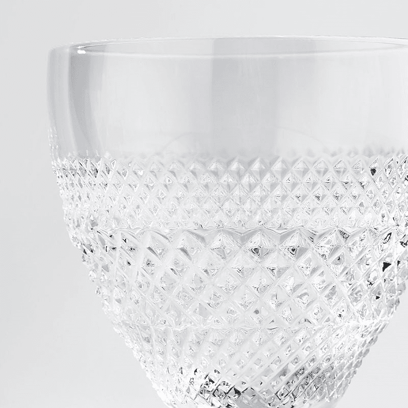 Huxley Set of 4 White Wine Glasses, 250ml, Clear