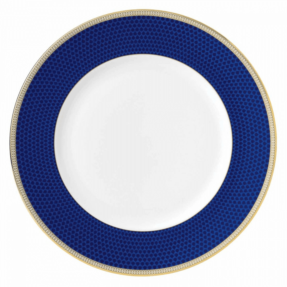 Hibiscus Dinner plate, 27cm, Blue