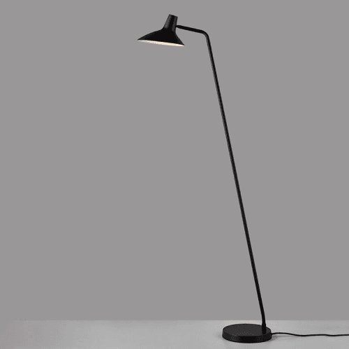 Image showing the Darci Floor Lamp, H143cm, Black product.