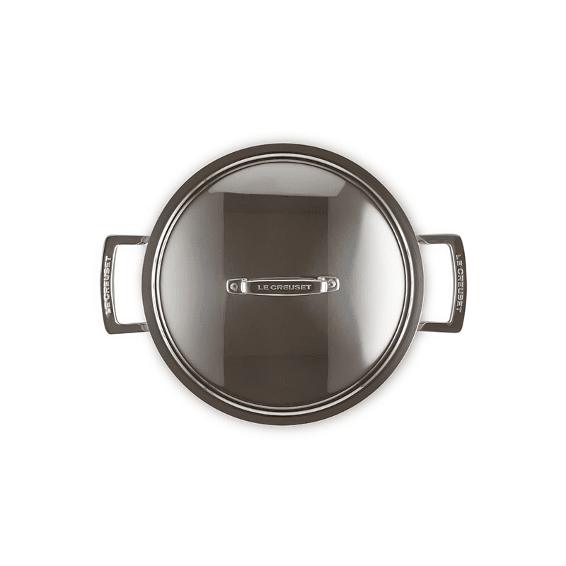 Classic 3-ply Deep Casserole, 24cm, Stainless Steel