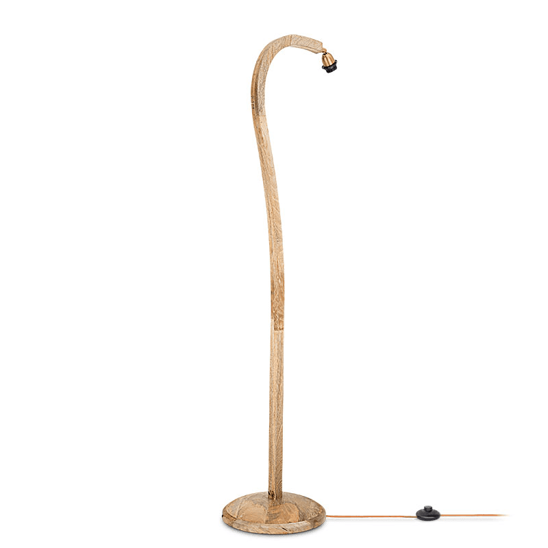 Namira Floor Lamp, H153cm, Mango Wood