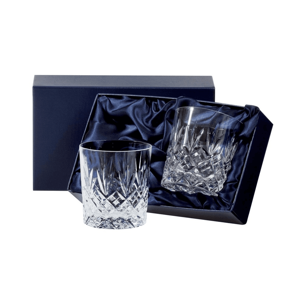Edinburgh Pair of whisky tumblers, 21cl