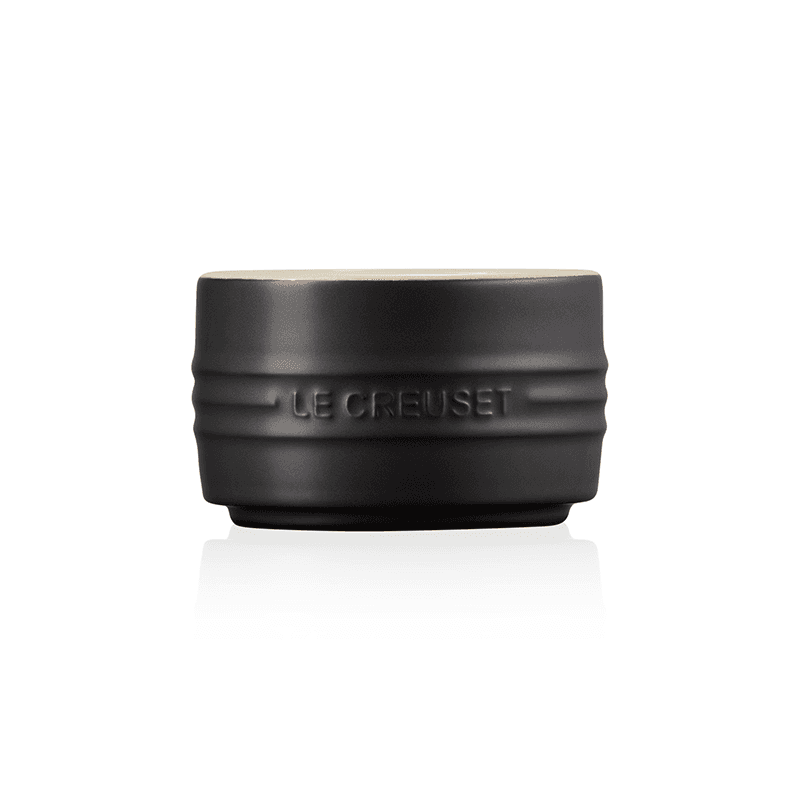 Stoneware Stackable ramekin, 8cm - 200ml, Satin Black