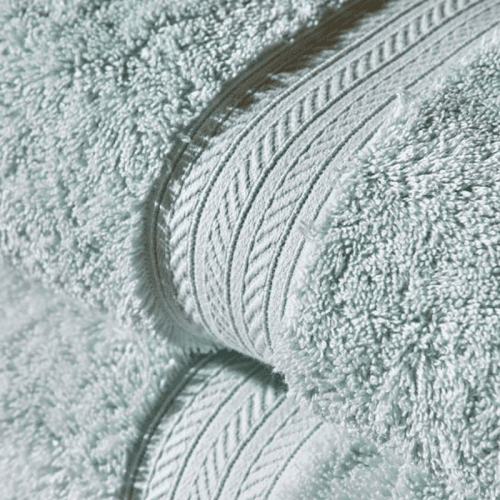Image showing the Renaissance Hand Towel, Eggshell Blue product.