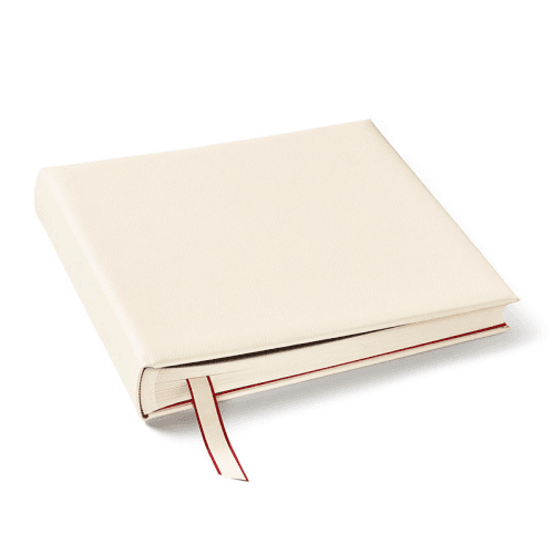 Image showing the Plain Wedding Album, 14", Ivory product.