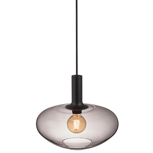 Image showing the Alton Pendant, H30cm, Smoke product.