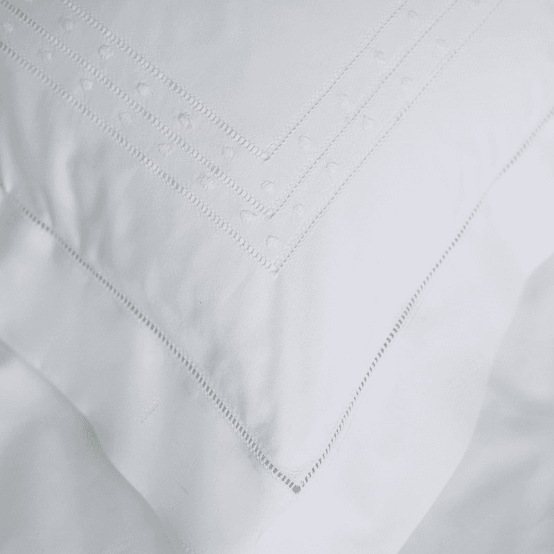 Matilda Standard Pillowcase, White
