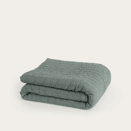 Image showing the Tilda Bedspread, 250 x 240cm, Cactus product.