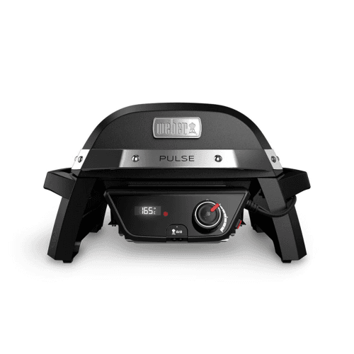 Image showing the Pulse - 1000 Electric grill, H67.92 xW60.52 x D65cm, Black product.