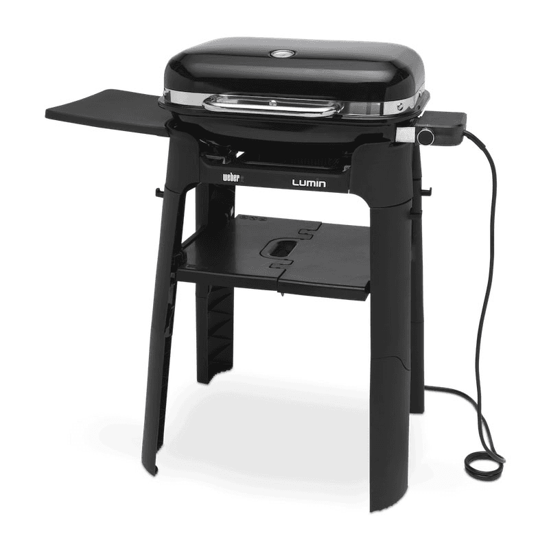 Lumin BBQ with Stand, H94cm, Black