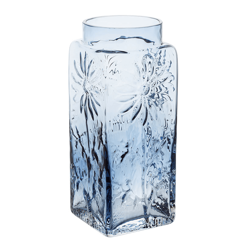 Marguerite Tall Vase, 21cm, Ink Blue