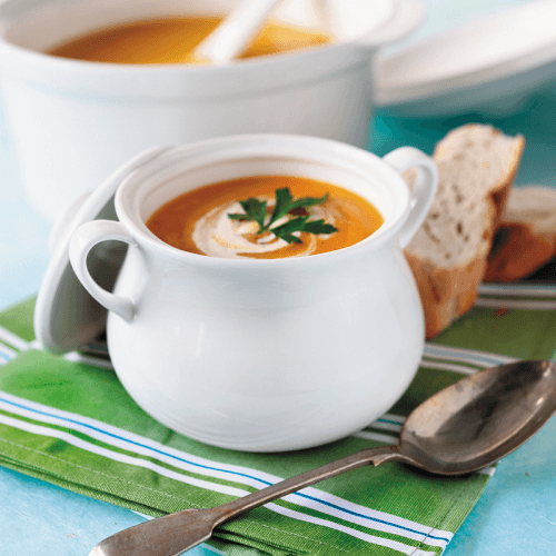 Image showing the Mini Casserole/Soup Bowl, 500ml, White product.